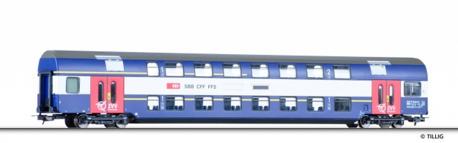 Double-deck Passenger car 1st/2nd class of S-Bahn Zurich<br /><a href='images/pictures/Sachsenmodelle/73809.jpg' target='_blank'>Full size image</a>